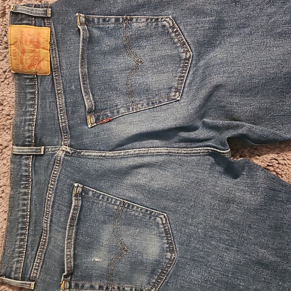 Levi's Classic Straight Blue Jeans 36×30 - Picture 2 of 8